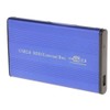 External USB Hard Drive Enclosure Metal 2.5 Inch (6.35 cm) USB 2.0 IDE in Blue