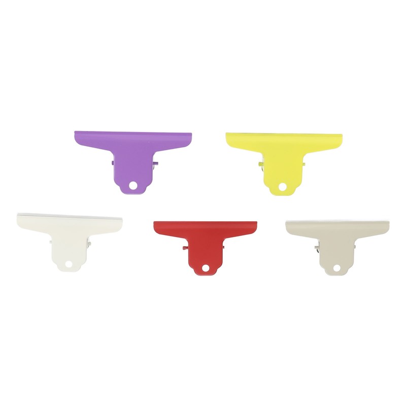 5pcs Colorful Metal Bull Hinge Clips Wall Hanging Heavy Duty