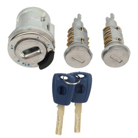 Door Car Lock Cylinder Safe Reliable Heavy Duty Ignition Lock Cylinder Replacement for Fiat Doblo MK2