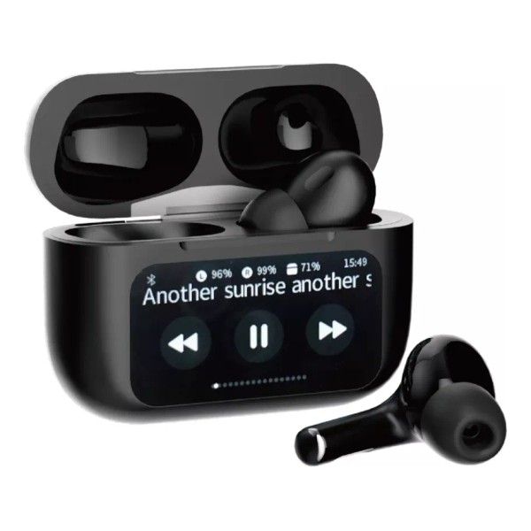 Mvpsmart R9 Negro Con Smart Displayauricular Bluetooth 5.4 Con Cancelación