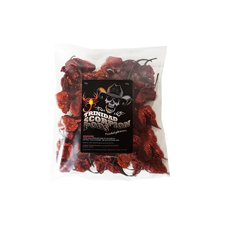 Genuine 100% Moruga Scorpion Pods 25g