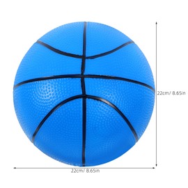 BESPORTBLE Bouncy PVC Basketball for Boys and Girls Inflatable Training for Throwing and Catching for Beach Pool and Indoor Activities Lightweight and Safe Design