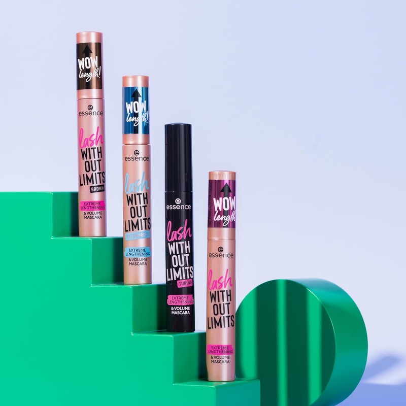 essence Máscara De Pestañas Lash Without Limits Extreme Lengthening &