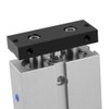 1pc 20mm Bore 100mm Stroke Double rod Double acting Aluminum