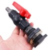 WANGCL Rain Barrel Spigot Faucet Kit PVC Bulkhead Fitting with