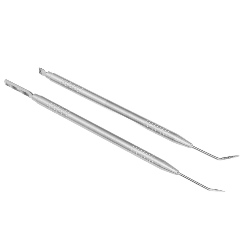 2 in 1 Eye Lash Lift Tool Stainless Steel Double