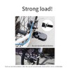 2PCS Mini Bicycle Rear Pedals Folding Foot Rest Bike Pegs