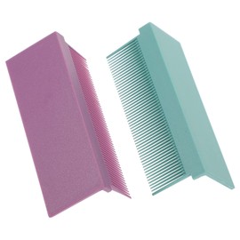 Minkissy 2pcs Efficient Hair Straightening Comb Replacement for Hair Styler for Home Travel