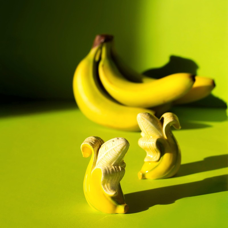Banana Romance Salt & Pepper Set of 2 Banana Salt
