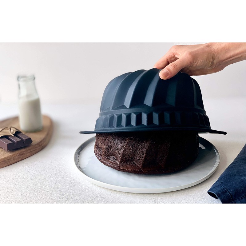 Backhaus Gugelhupfform – Antihaft Backform, Runde Bundform aus Premium Silikon