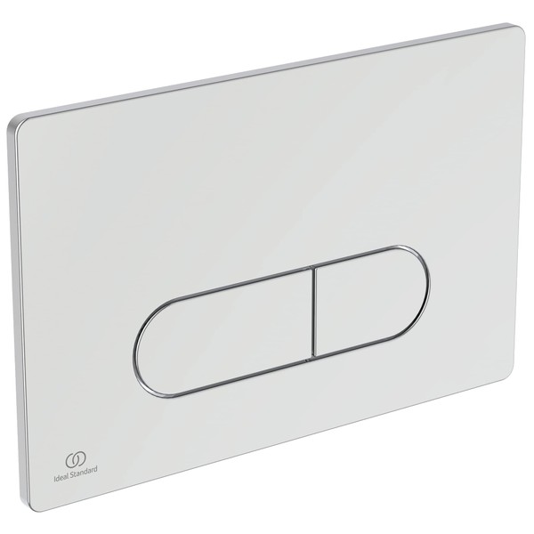 Ideal Standard Oleas M1 Mechanical Toilet Flush Plate, R0115AA, Chrome