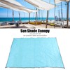 Canopy Canvas Stainless Steel 2x3m Rectangle Canopy with Four Ropes