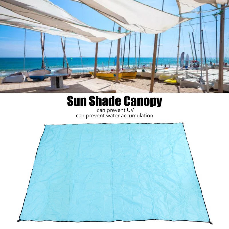 Canopy Canvas Stainless Steel 2x3m Rectangle Canopy with Four Ropes