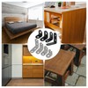 BLOOPIC L-Shaped Metal Bracket, Stainless Steel, L-Shaped Angle Bracket, Right