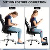WSOWX Ergonomic Under Desk footrest with Adjustable Height and Foot