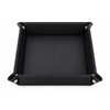 Folding PU Leather Valet Tray for Daily Essentials – Collapsible