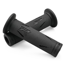 Daytona ProGrip 40255 Motorcycle Grip, Handle Diameter 0.8 inches (22.2 mm), 4.8 inches (122 mm), Standard Rubber, End Penetration, 715-OE Type, Black