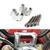 Motorcycle Handlebar Riser Aluminium Silver 32mm For G310R G310GS