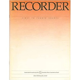 Recorder Grade Book Grades 1-4 AMEB