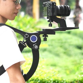 Shoulder Camera Rig Mount,Shoulder rig Camera Shoulder Mount Other Camera Accessories SR500 Black Outdoor DSLR Camera Strap Photography Shoulder Shock Absorber Bracket Support Stabilizer Rig