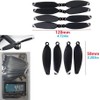 16PCS Propeller for HS175D X500pro X650 Aerial Photography Folding Quadcopter,