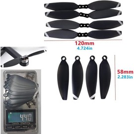 16PCS Propeller for HS175D X500pro X650 Aerial Photography Folding Quadcopter, Spare Parts for RC Drone