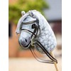LeMieux Hobby Horse Double Bridle Black - Fits Hobby Horses