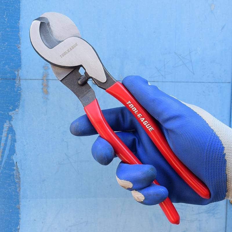 TOOLEAGUE 10 inches Cable Cutter,Heavy Duty Cable Cutting, High Leverage