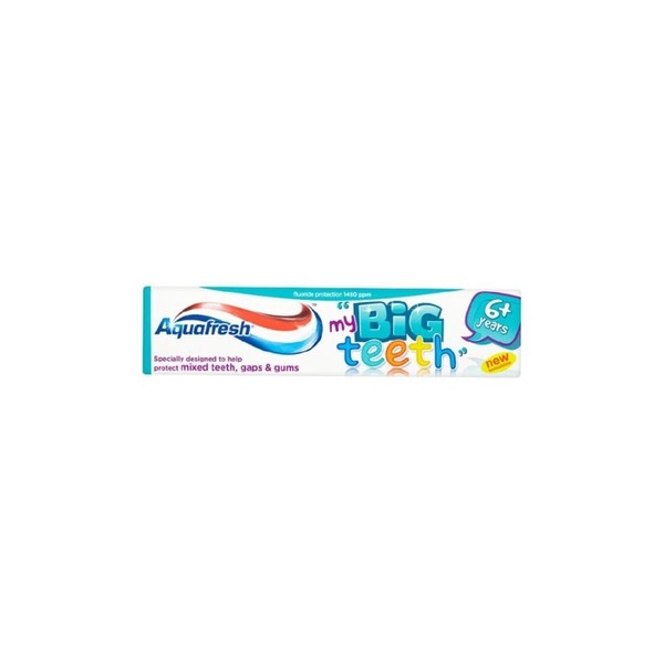 Aquafresh Big Teeth Fresh Mint Toothpaste 6-8 Years 50ml
Kids [0937]