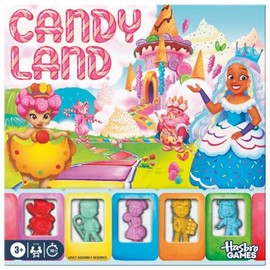 Hasbro Games Candy Land - Juego de Mesa para 2 a 4 Jugadores a Partir de 3 años