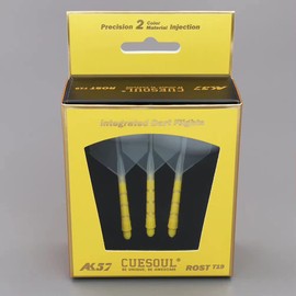 CUESOUL ROST T19 Integrated Dart Shaft and Flights Big Wing Shape,Set of 3