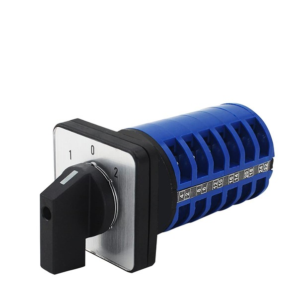 TOP-VIGOR Universal Rotary Cam Selector,Changeover Switch,Changeover Selector Switch LW26-32/6 380V