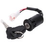 JFG RACING Motorcycle Key Ignition Switch,Key Switch Plug Key Lock