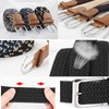 JK Home 3.3cm Wide 105cm Braided Stretch Belt, Elastic Woven