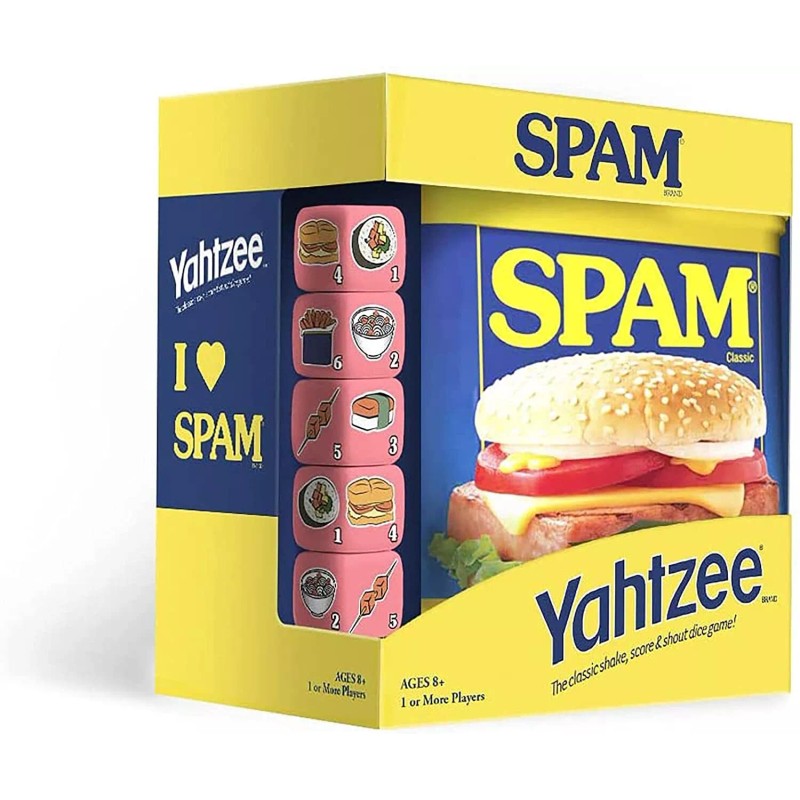 YAHTZEE: Spam Edition Dice Game