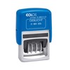 Colop 105654 Date Stamp Printer S260 Booked Print Blue/Red