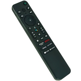 RMF-TX810U Replace Remote Commander Compatible with Sony 4K HDR LED Google TV KD-43X77L KD-50X77L KD-55X77L KD-65X77L KD-75X77L KD-85X77L KD-65X77CL KD-75X77CL KD-55X80L KD-43X80L KD-50X80L KD-65X80L