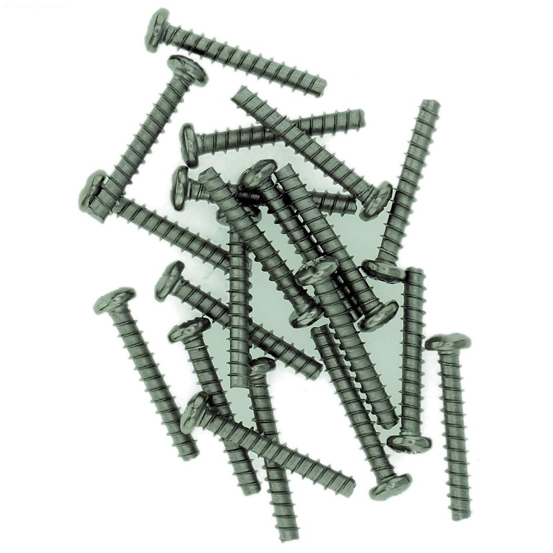 D3 (3mm x 10mm) Pozi Pan Screws for Plastic (Trilobular)