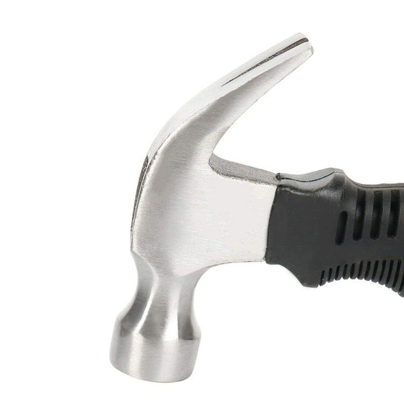Curved Claw Hammer SUPERTOOL Mini Claw Hamme with Soft Non-Slip