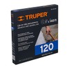 Truper LIPL-120-1X45, Lija para plomero, grano 120, 1 x 45"