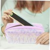 Healeved Large Capacity Travel Makeup Bag for Women Stylish Sequin