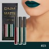 evpct 3Pcs Dark Color Colored Red Emerald Green Matte Liquid