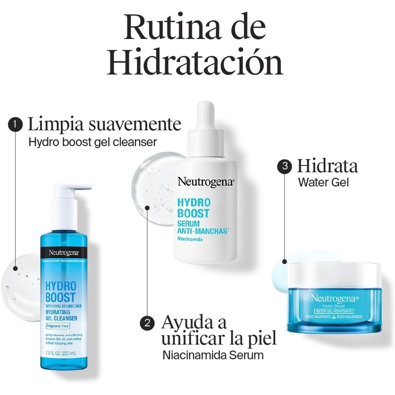 Neutrogena Serum Anti-Manchas Hydro Boost con Niacinamida y Ácido Hialurónico