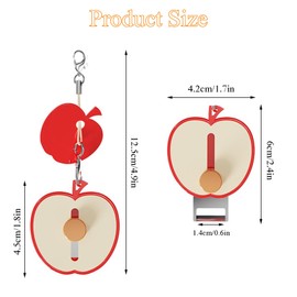 Potato Peeler, Portable Vegetable Peeler for Fruit, Mini Kitchen Fruit Peeler with Ergonomic Handle,Picnic Sharp Blade Carrot Peelers Non-Slip Cabbage Shredder,Lettuce Slicer for Restaurant,Red