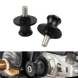 2Pcs 8mm Swing Arm Spools， Motorcycle CNC Rear Sliders Stand Screw Compatible with Yamaha Kawasaki Suzuki Honda，Motorcycle CNC Rear Stand Swing Arm Spool Sliders Stand Swingarm