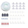 Taicols Standard Aquarium Air Pump Accessories Set, 314.96 inch Airline