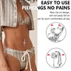 AVYRING 3 Pcs Silver Fake Belly Button Rings Clip On,