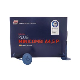 Rema Tip Top A-4.5 Minicombi Tire Repair Units with Wire Lead, 40 Units - Tire Patch Plug Combo Unit for Permanent Flat Tire Repair. Automotive, Truck Tire Repair, Agricultural Farm Tire Repair.