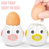 Pack of 2 Egg Separators Chicken, Egg Separator Ceramic, Egg