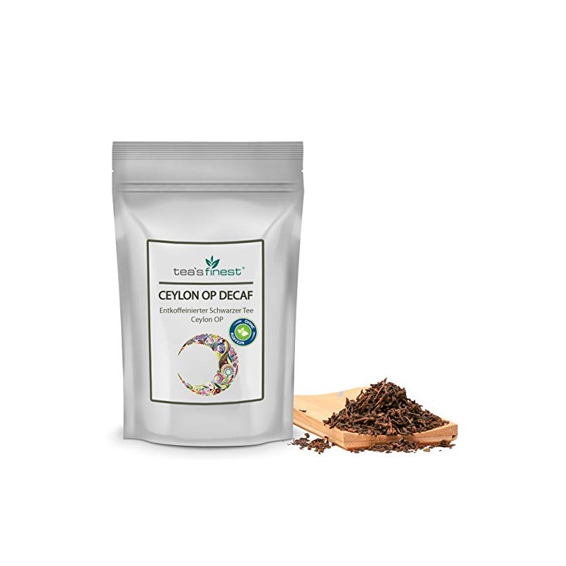 tea`s finest® Black Tea Ceylon (Decaffeinated) (100 grams)
